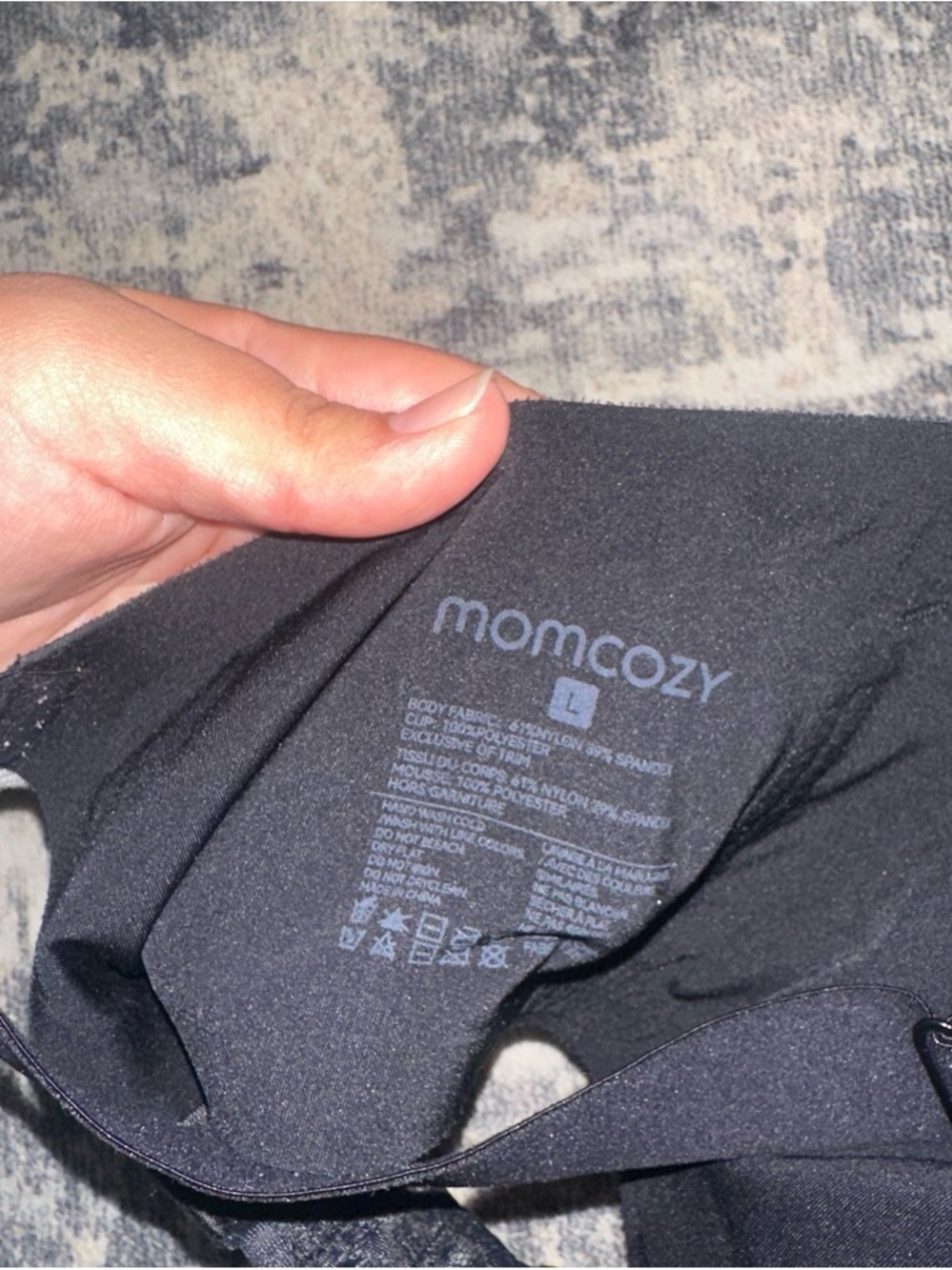 Momcozy 4 in 1 Nursing/pumping bra- Size L